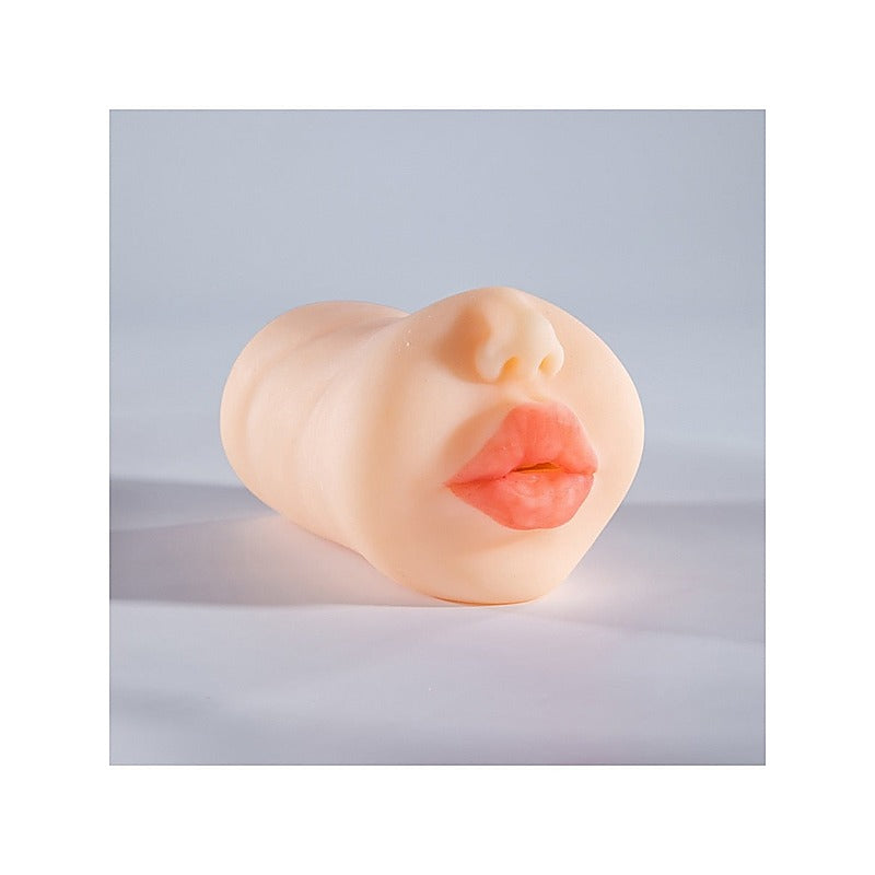 Erika Textured Oral Sex Masturbator by Full Circle - Masturbators and Strokers