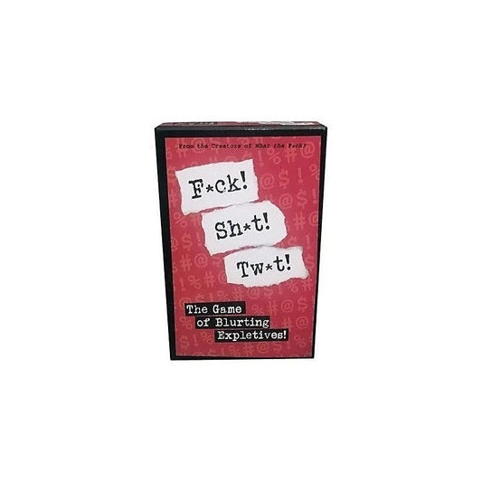 Kheper Games F*ck! Sh*t! Tw*t! Adult Party Game - Sex Games, Coupons and Tricks