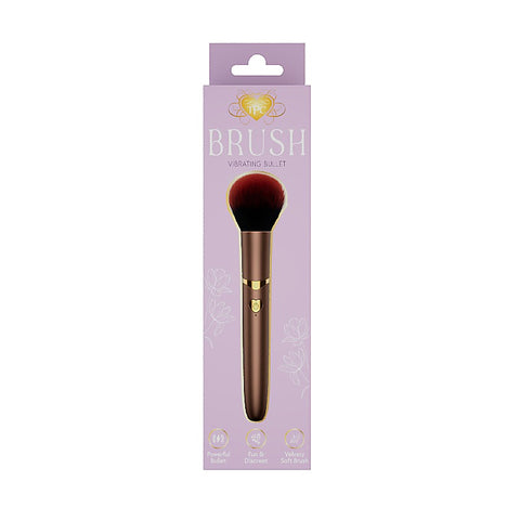Full Circle Brush Vibrating Bullet Massager - Bullet Vibrators