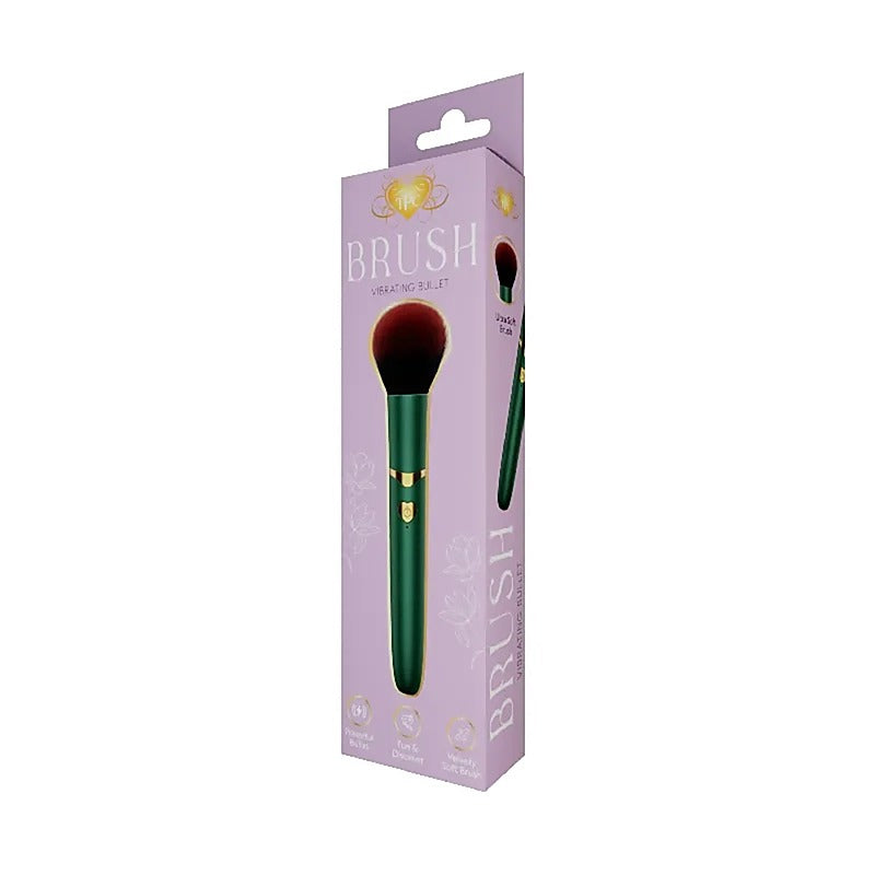 Full Circle Brush Vibrating Bullet Massager - Bullet Vibrators