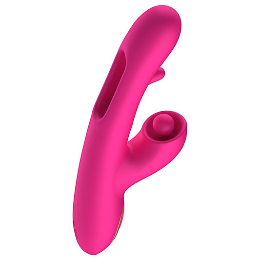 Full Circle Heavens Door Silicone Rabbit Massager - Rabbit Vibrators