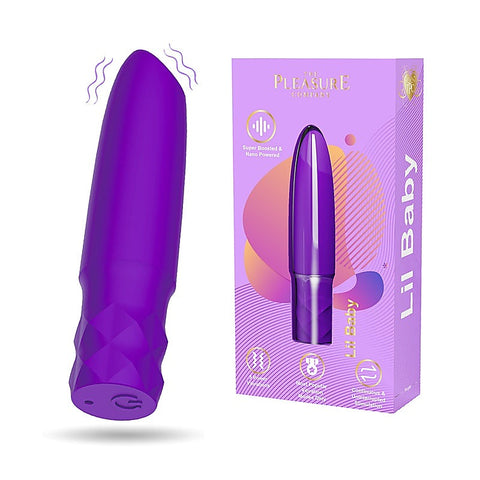 Full Circle lil Baby Rechargeable Silicone Bullet Vibrator - Bullet Vibrators