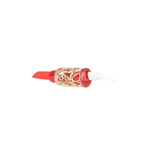 BMS Factory Ruby Kiss 4 In 1 Lipstick Vibrator - Bullet Vibrators