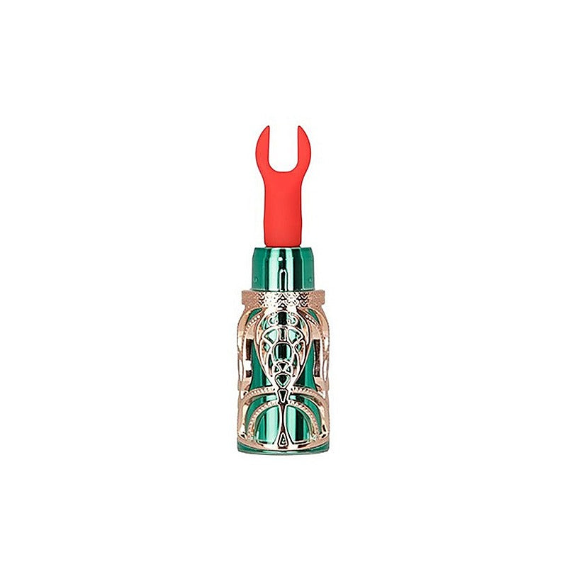 BMS Factory Emerald Kiss 4 In 1 Lipstick Vibrator - Bullet Vibrators