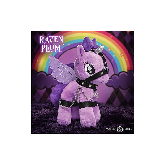 XR Brands Raven Plum Bondage Play Sex Pony - Party Gifts and Novelties