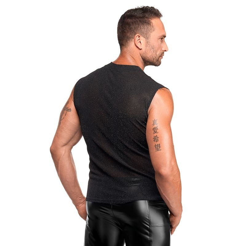 Onyx Skin Tank Briefs by Noir Handmade - Mens Briefs And Boxers