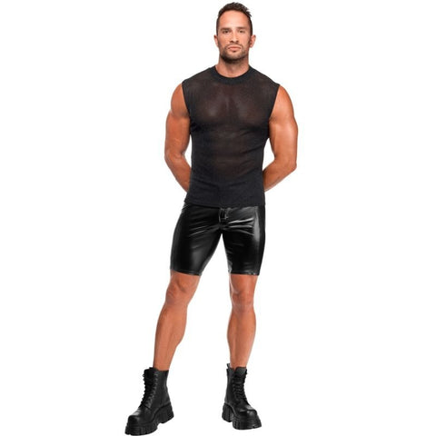 Onyx Skin Tank Briefs by Noir Handmade - Mens Briefs And Boxers