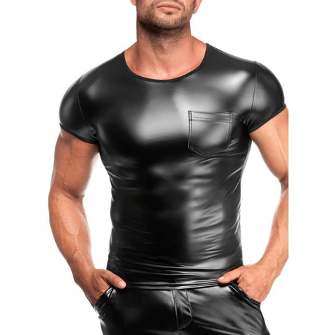 Elastic Powerwetlook Vexen Tee by Noir Handmade - Mens Briefs And Boxers