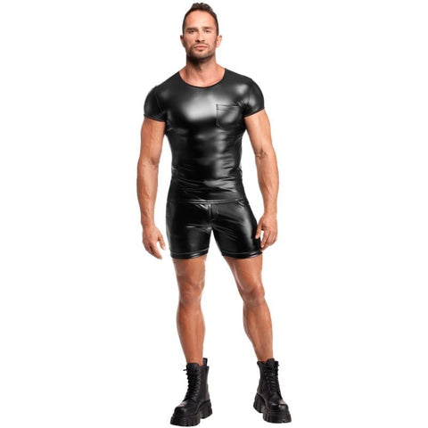 Elastic Powerwetlook Vexen Tee by Noir Handmade - Mens Briefs And Boxers