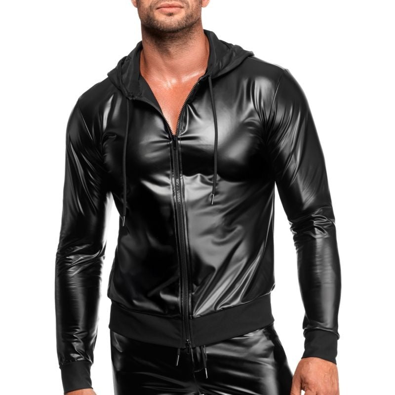 Vexen Hooded Mens Jacket by Noir Handmade - Mens Briefs And Boxers