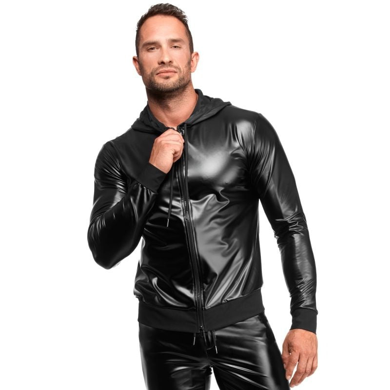 Vexen Hooded Mens Jacket by Noir Handmade - Mens Briefs And Boxers
