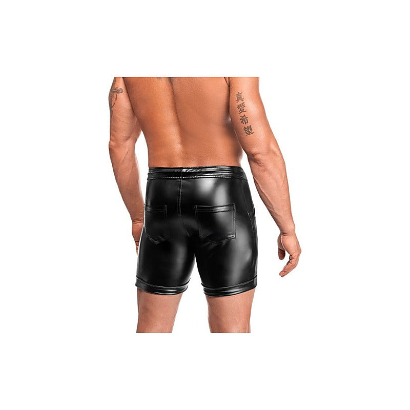 Noir Handmade Rogue Mens Sexy Shorts Black - Mens Briefs And Boxers
