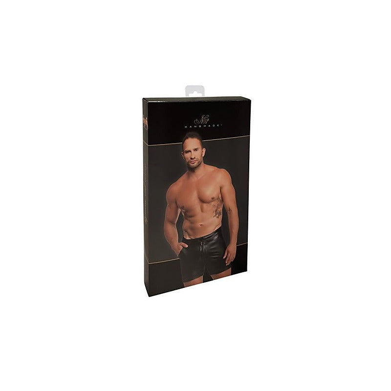 Noir Handmade Rogue Mens Sexy Shorts Black - Mens Briefs And Boxers
