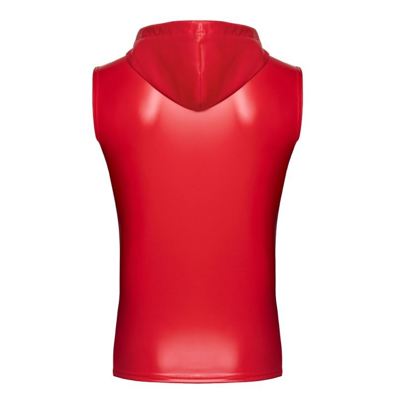 Ignite Male Hooded Vest by Noir Handmade - Mens Briefs And Boxers