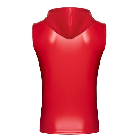 Ignite Male Hooded Vest by Noir Handmade - Mens Briefs And Boxers