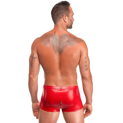 Red Ignite Shorts by Noir Handmade - Mens Briefs And Boxers