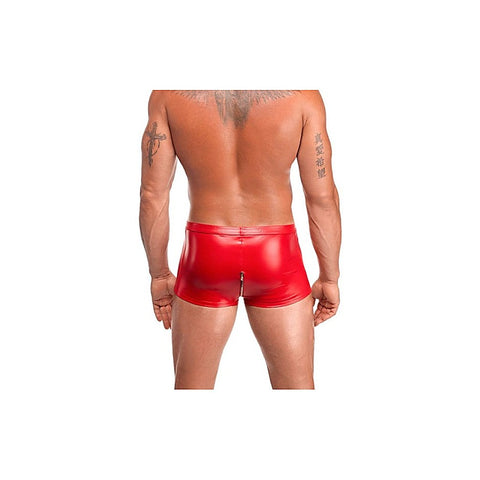 Noir Handmade Sexy Mens Red Ignite Shorts - Mens Briefs And Boxers