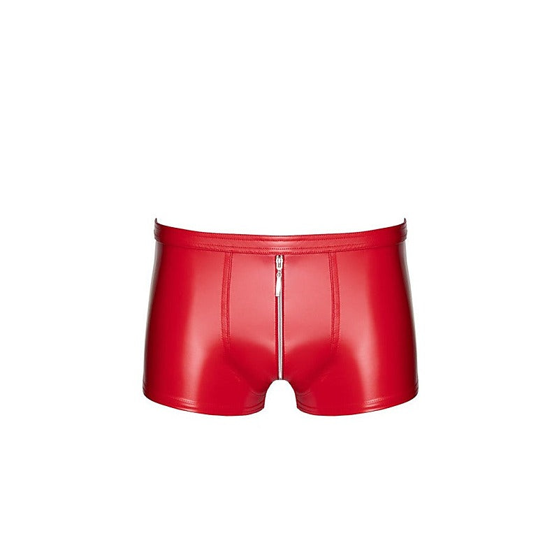 Noir Handmade Sexy Mens Red Ignite Shorts - Mens Briefs And Boxers