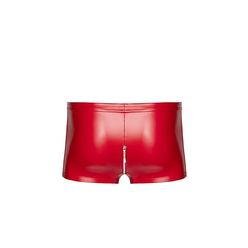 Noir Handmade Sexy Mens Red Ignite Shorts - Mens Briefs And Boxers