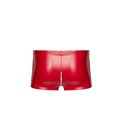 Noir Handmade Sexy Mens Red Ignite Shorts - Mens Briefs And Boxers