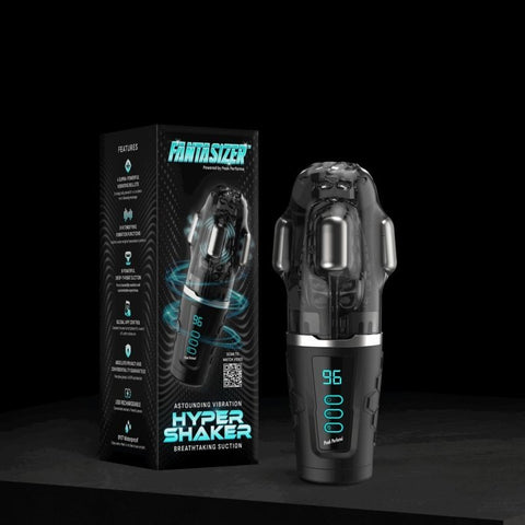 Hypershaker Automatic App Controlled LCD Masturbator - Masturbators and Strokers