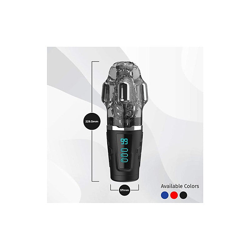 Hypershaker Automatic App Controlled LCD Masturbator - Masturbators and Strokers