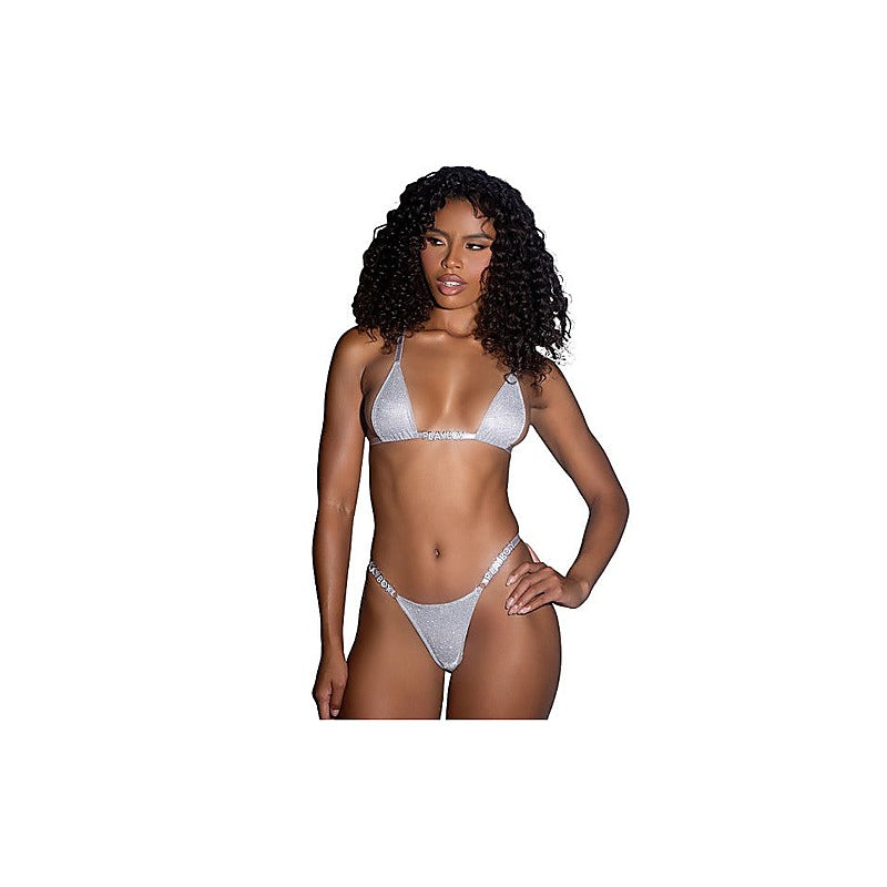 Playboy Twilight Shimmer 2 Piece Sexy Womens Bikini - Bras and Bra Sets
