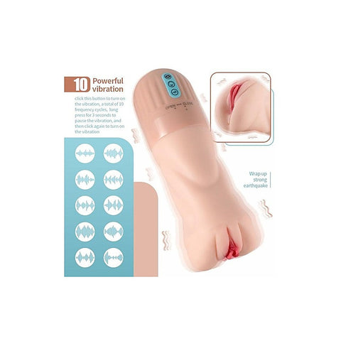 Suctroker Dual Density Vaginal Masturbator V2.0 by XISE - Masturbators and Strokers