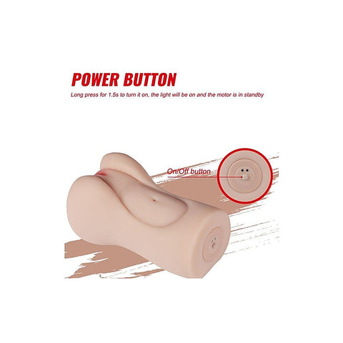 Xise Aggie Realistic Vibrating Vaginal Masturbator - Masturbators and Strokers
