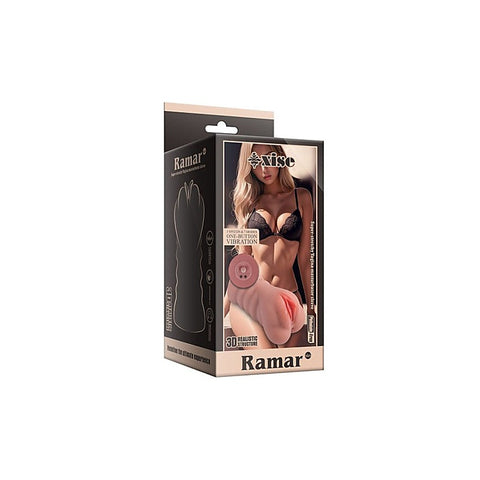 Xise Ramar Realistic Vibrating Anal Vaginal Masturbator - Masturbators and Strokers