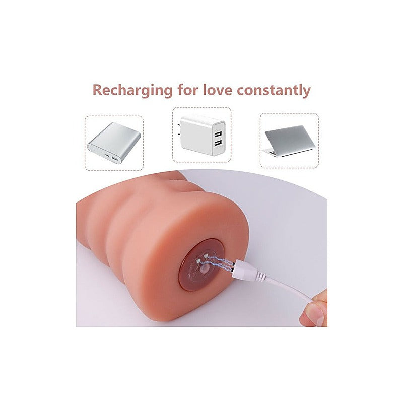 Xise Ramar Realistic Vibrating Anal Vaginal Masturbator - Masturbators and Strokers