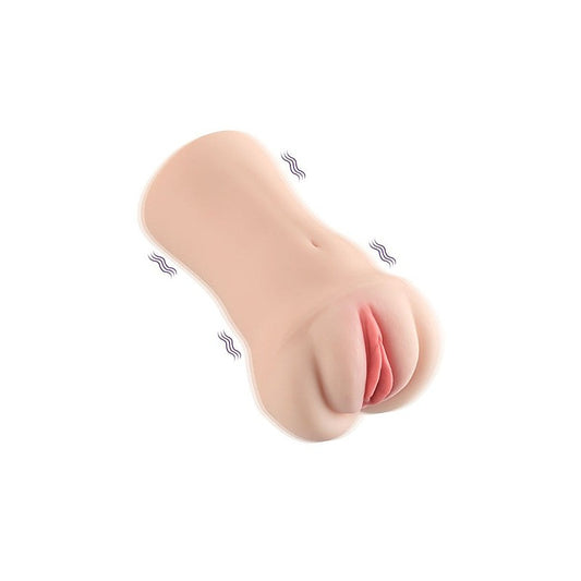 Xise Brenna Dual Density Vibrating Realistic Masturbator - Masturbators and Strokers