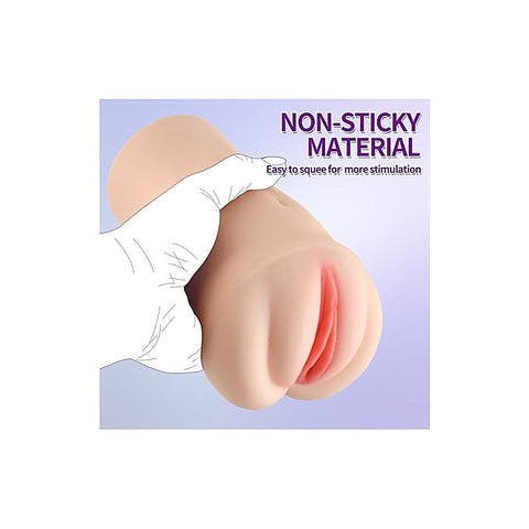 Xise Brenna Dual Density Vibrating Realistic Masturbator - Masturbators and Strokers