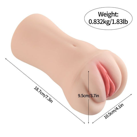 Brenna Dual Density 3 Speed 7 Mode Masturbator by XISE - Masturbators and Strokers