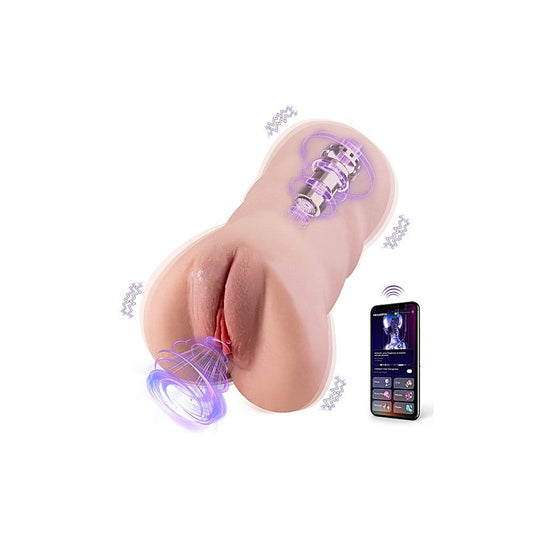 Xise Sora App Control Vibrating Realistic Vaginal Masturbator - Masturbators and Strokers