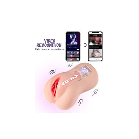 Eliza App Controlled Thrusting Realistic Vaginal Stroker - Masturbators and Strokers
