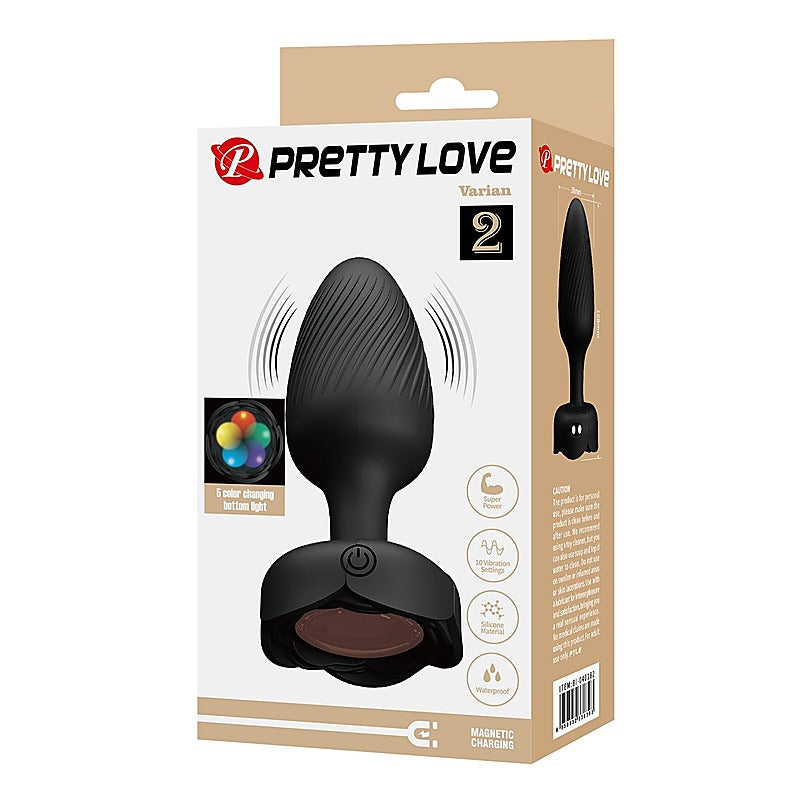 Baile Varian Light-Up Rechargeable Anal Plug - Butt Plugs