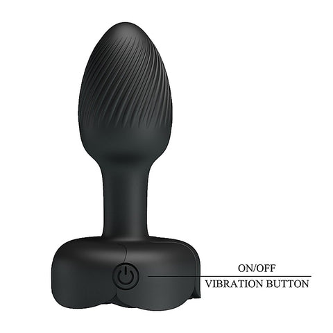 Baile Olman Light-Up Rechargeable Butt Play Plug - Butt Plugs