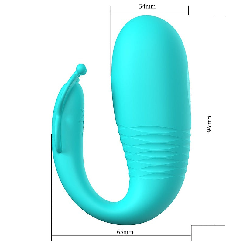 Baile Remi Remote Controlled Clitoral Massager - Clit Ticklers and Pulsators