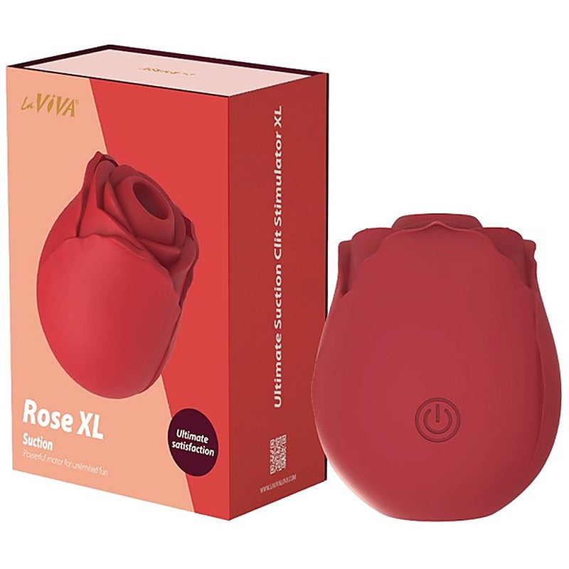 Rose Petal Tapping Clitoral Stimulator XL by La Viva - Clit Ticklers and Pulsators