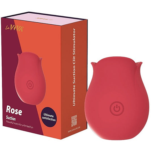 La Viva Rose Petal Tapping Clitoral Vibrator - Clit Ticklers and Pulsators