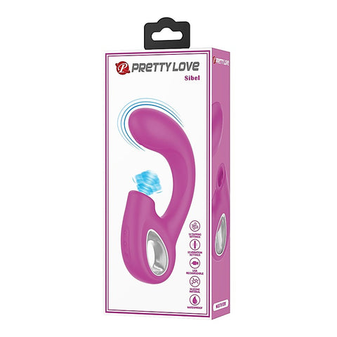 Baile Sibel Rechargeable Tapping G Spot Vibrator - G-Spot Vibrators