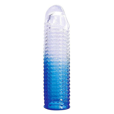 Adam & Eve SAPPHIRE 4 Pieece Mens Penis Sleeve Set - Penis Sleeves and Extenders