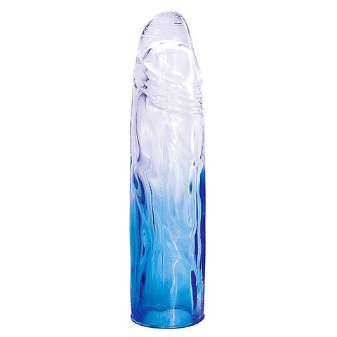 Adam & Eve SAPPHIRE 4 Pieece Mens Penis Sleeve Set - Penis Sleeves and Extenders
