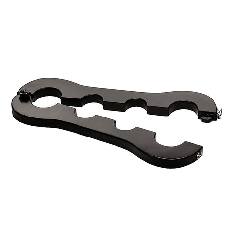 Master Series Trapped Wrist and Ankle Stocks by XR Brands - Cuffs And Restraints