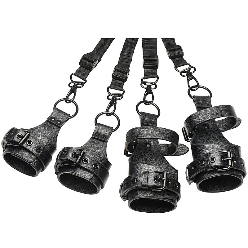 Master Series All Access Bed Restraint Kit by XR Brands - Bondage Kits