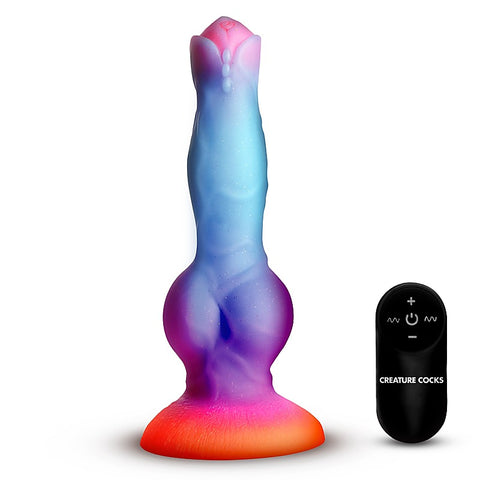 Creature Cocks Astro Cock Vibrating Dildo by XR Brands - Vibrating Dildos