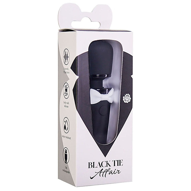 Black Tie Affair Body Wand Massager by BMS Factory - Body Wands