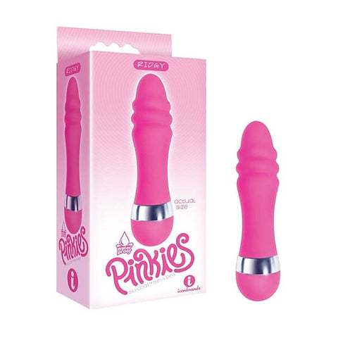Premium The 9's Pinkies Ridgy by Icon Brands - G-Spot Vibrators