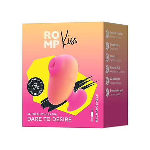 Love Honey Romp Kiss Clitoral Suction Stimulator - Clit Ticklers and Pulsators